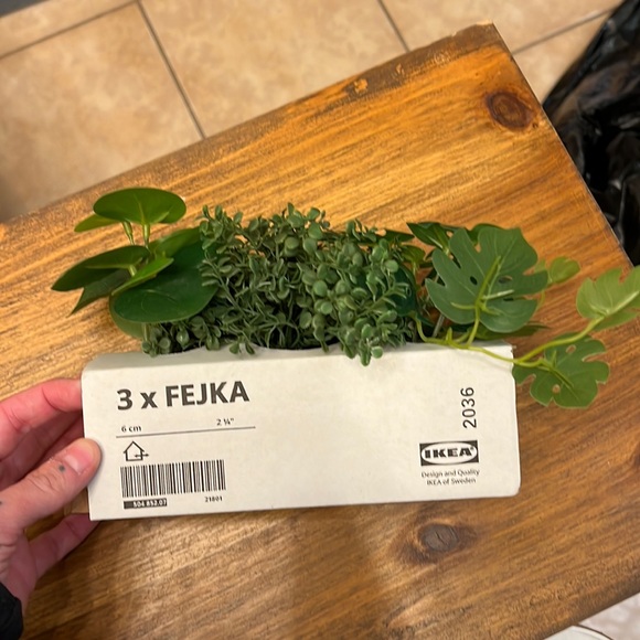 IKEA Other - 3 mini fake plants